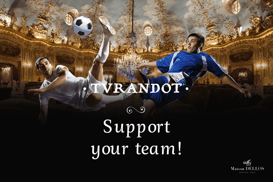 Root for your favorite team in Turandot.